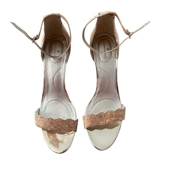 Bandolino Meria Cork High Heels Size 10M - Picture 3 of 15